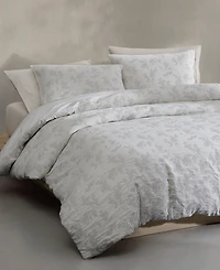 Calvin Klein Cascade Cotton Yarn-Dyed 3-Pc. Duvet Cover Set, King
