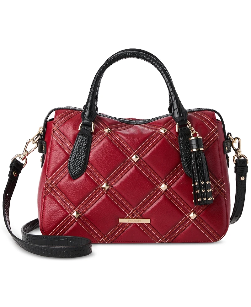 Brahmin Micaela Medium Leather Satchel