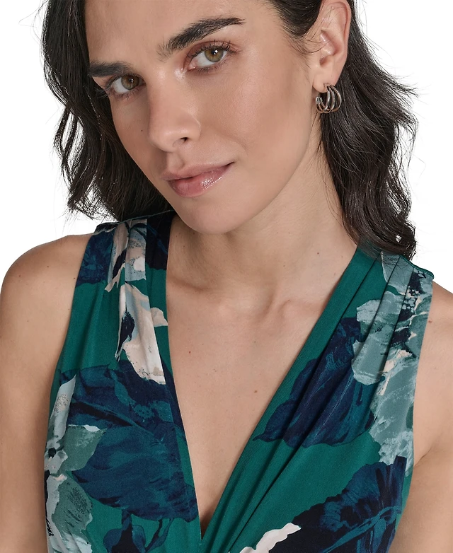 Calvin Klein Women's Sleeveless Jersey Fit & Flare Midi Dress | Connecticut  Post Mall