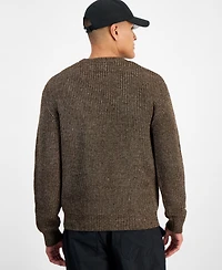 Mode of One Men's Long-Sleeve Relaxed Crewneck Sweater, Created for Macy's