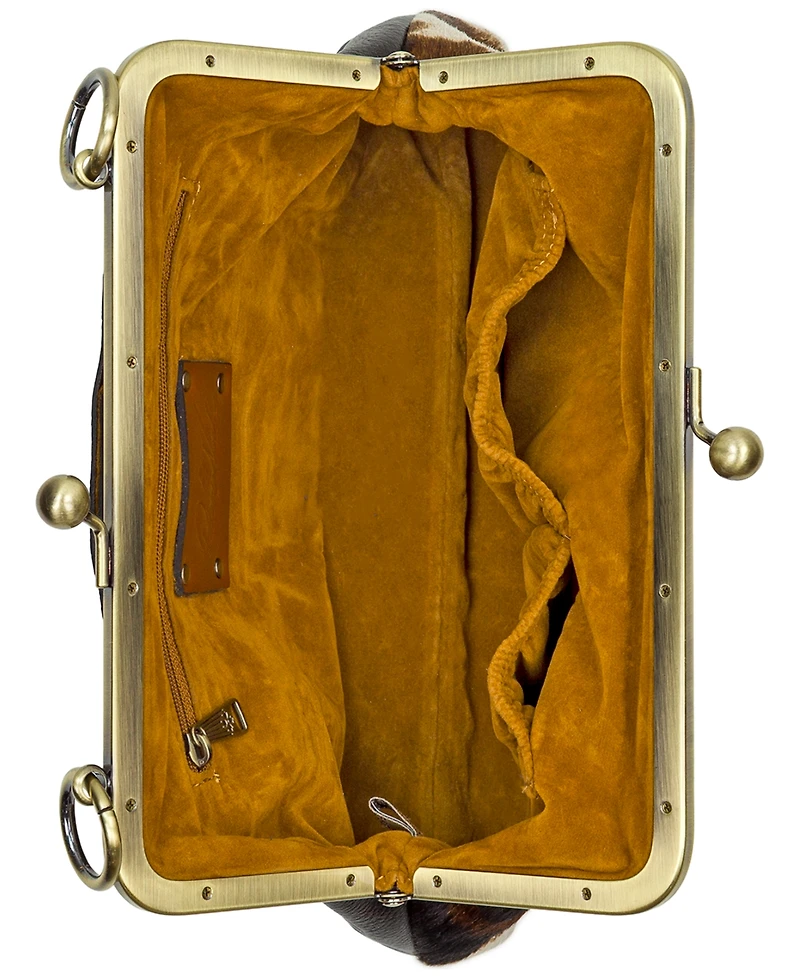 Patricia Nash Vione Small Leather Frame Bag