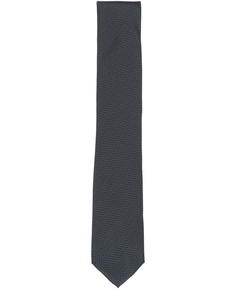 Alfani Men's Dune Herringbone-Pattern Tie, Macy's Exclusive