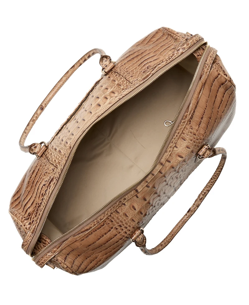 Brahmin Myla Extra Large Alden Road Leather Travel Bag