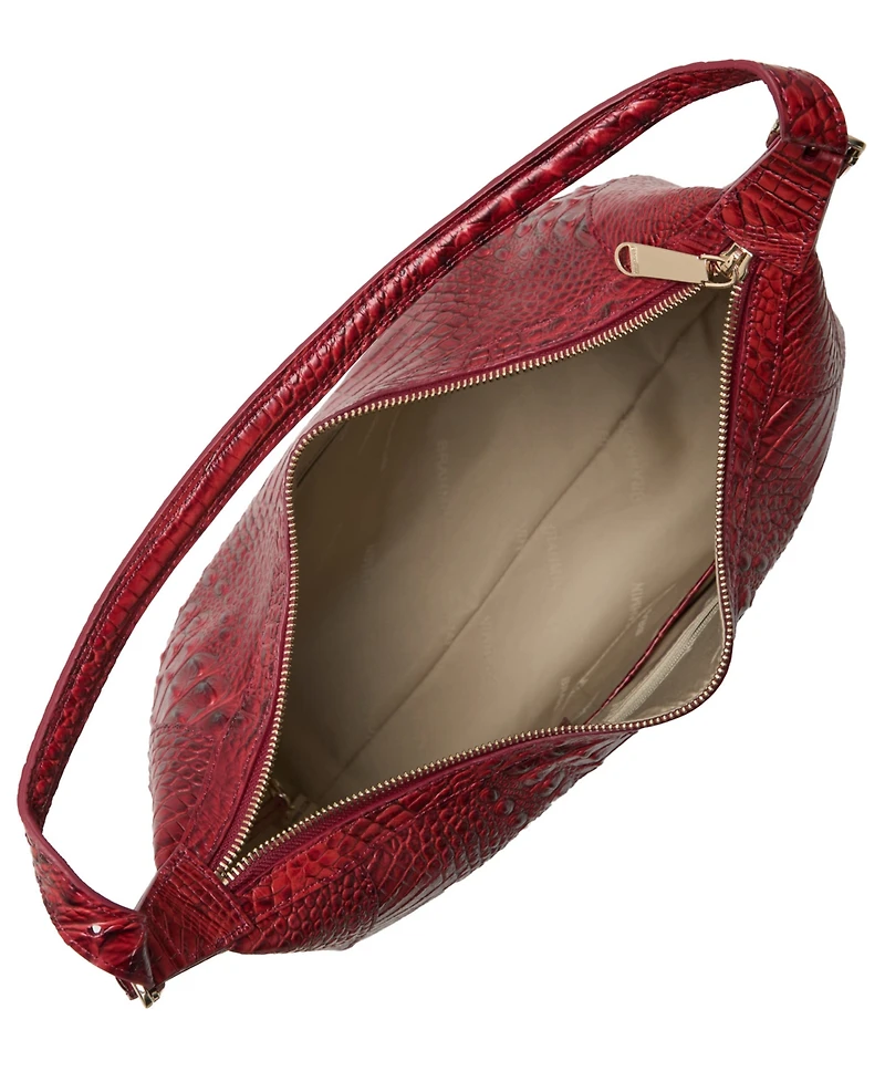 Brahmin Edie Large Alden Road Leather Shoulder Bag