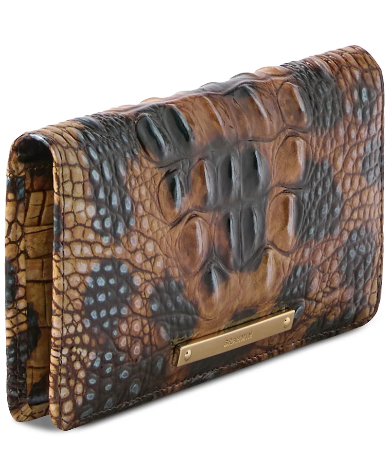 Brahmin Ady Melbourne Embossed Leather Wallet