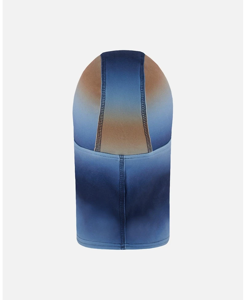 Deux par Boy Brushed Jersey Balaclava Blue and Beige Gradient - Toddler|Child