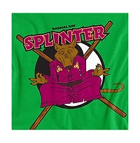 Logovision Big & Tall Tmnt Radical Rat Splinter T-Shirt