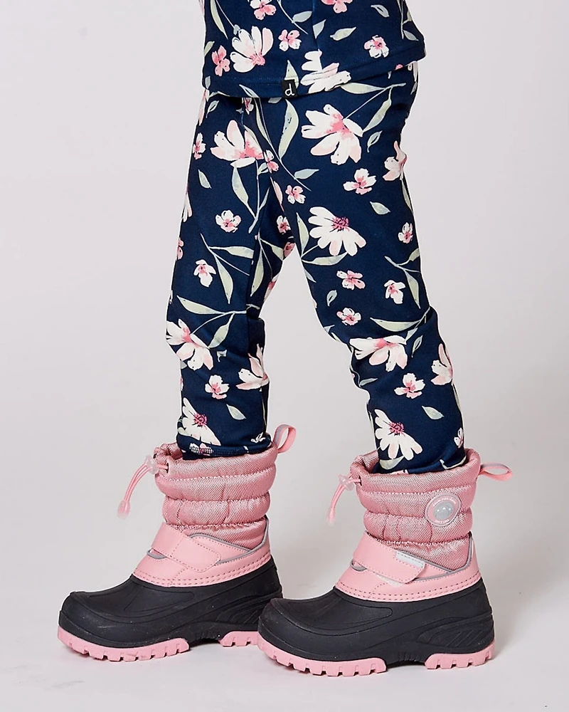 Deux par Girl Winter Boots Dusty Pink - Toddler|Child