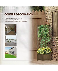 Outsunny Raised Garden Bed