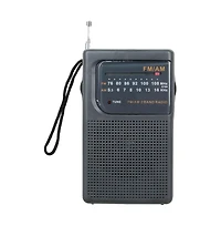 Supersonic 2 Band Am/Fm Radio - Black