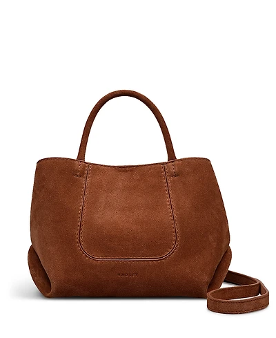 Radley London The Compton Suede Small Zip Top Grab Bag
