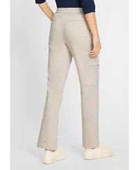 Olsen Women's Lisa Fit Stretch Twill Drawstring Pant