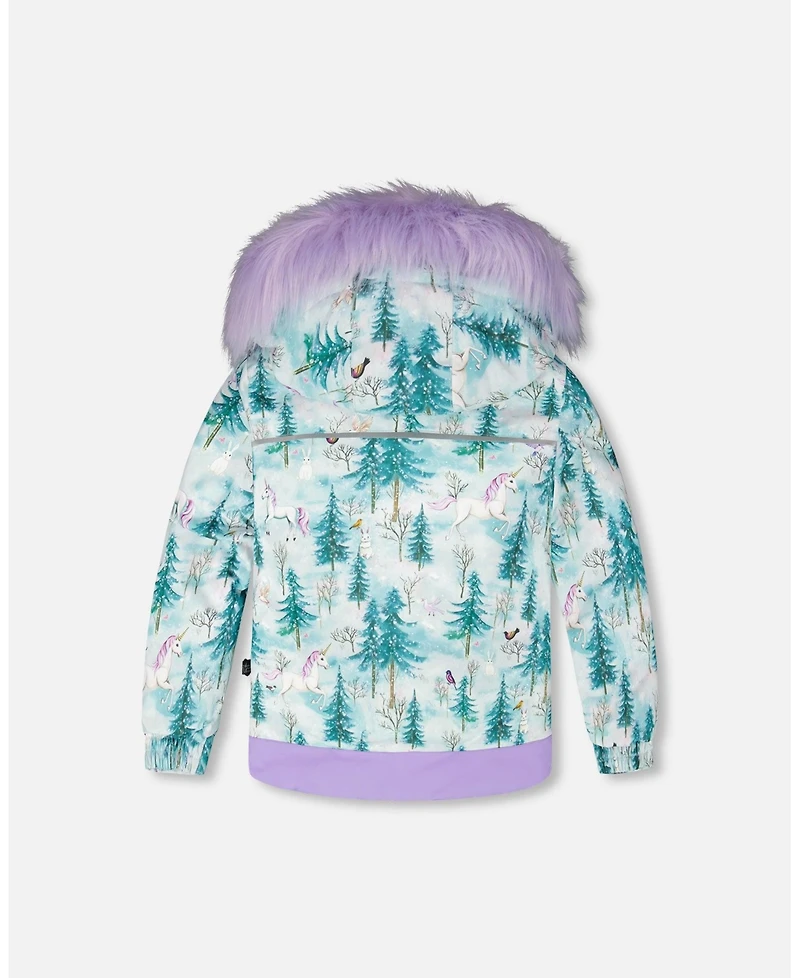 Deux par Toddler Girls Two-Piece Discover Snowsuit Lavender - Toddler|Child