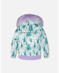 Deux par Toddler Girls Two-Piece Discover Snowsuit Lavender - Toddler|Child