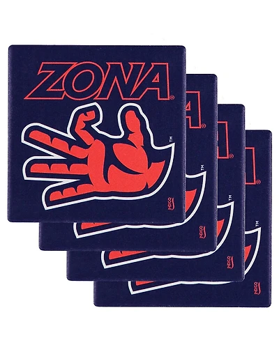 Indigo Falls Arizona Wildcats 4-Pack Specialty Coaster Set