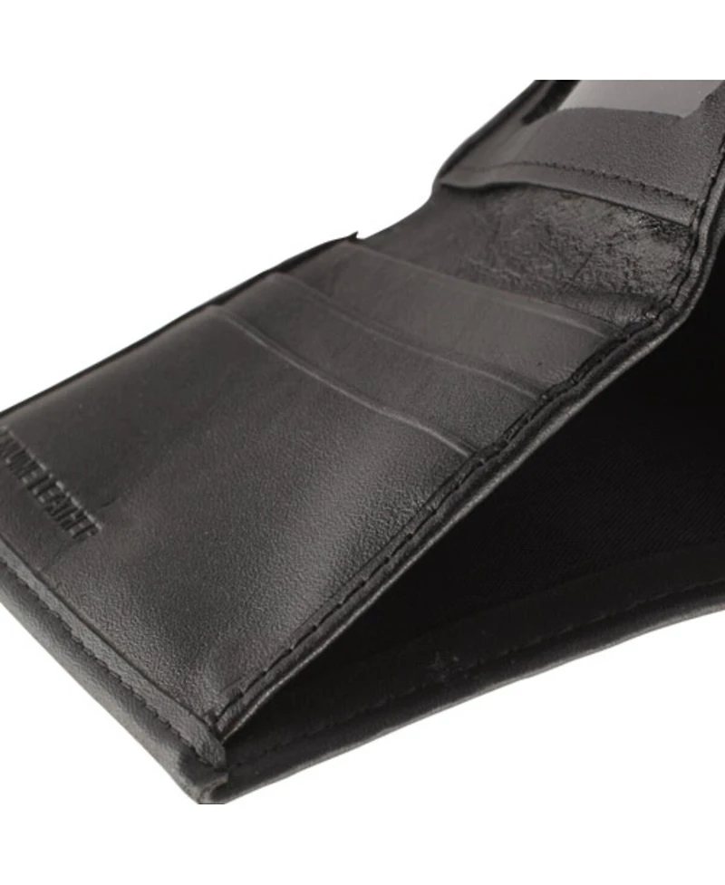 Evergreen Enterprises Men's Black Nebraska Huskers Hybrid Tri-Fold Wallet