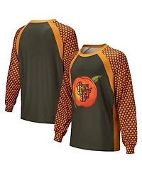 Section 119 Men's and Women's Orange The Allman Brothers Band Eat a Peach Raglan Long Sleeve Swim Shirt