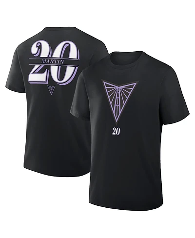 Fanatics Men's Kate Martin Eclipse Black Golden State Valkyries The Paint Name Number T-Shirt