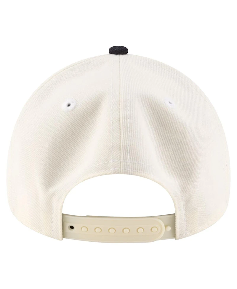 New Era Men's Cream Usmnt Retro Foam 9FORTY Adjustable Hat