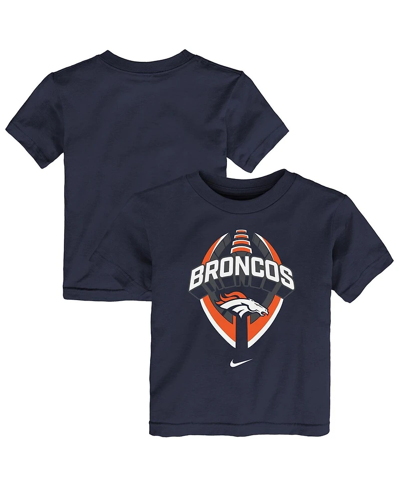 Nike Toddler Navy Denver Broncos Icon Legend T-Shirt