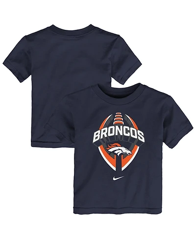 Nike Toddler Navy Denver Broncos Icon Legend T-Shirt