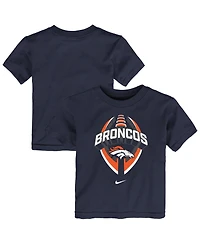 Nike Toddler Navy Denver Broncos Icon Legend T-Shirt