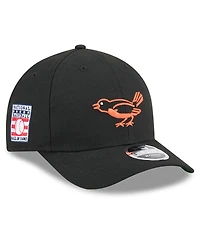 New Era Men's Black Baltimore Orioles Baseball Hall of Fame 9FORTY M-Crown Adjustable Hat