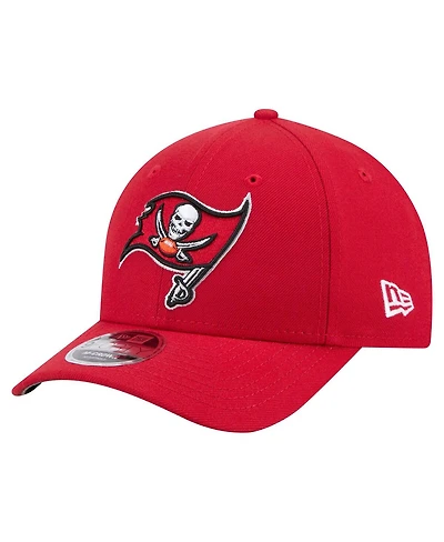 New Era Men's Red Tampa Bay Buccaneers Team Collection 9FORTY M-Crown Adjustable Hat