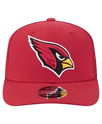 New Era Men's Cardinal Arizona Cardinals Team Collection 9SEVENTY Stretch-Snap Adjustable Hat