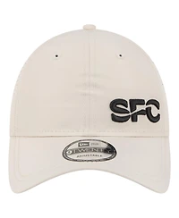 New Era Men's Tan Seattle Sounders Fc Active 9TWENTY Adjustable Hat