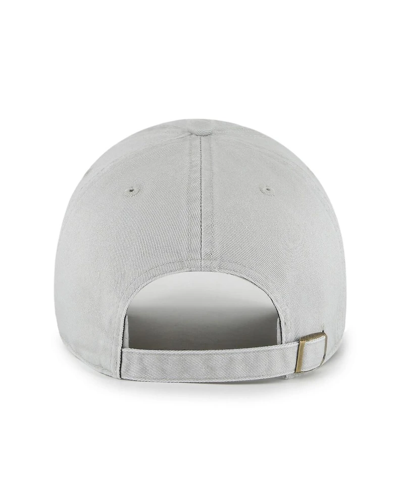 '47 Brand Men's Gray Ohio State Buckeyes Clean Up Adjustable Hat
