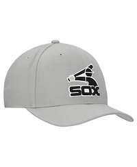 Mitchell & Ness Men's and Women's Gray Chicago White Sox Basic Coop Pro Adjustable Hat