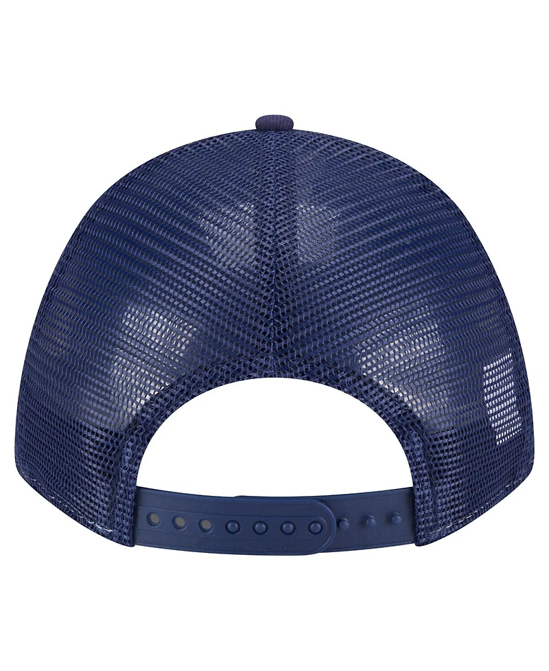 New Era Men's Light Blue/Navy Colorado Rockies 2-Tone Color Pack 9FORTY M-Crown A-Frame Adjustable Hat