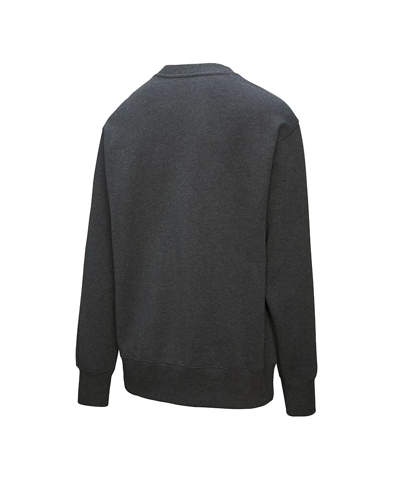Mitchell & Ness Men's Charcoal Philadelphia Flyers Playoff Win Fleece Pullover Sweatshirt