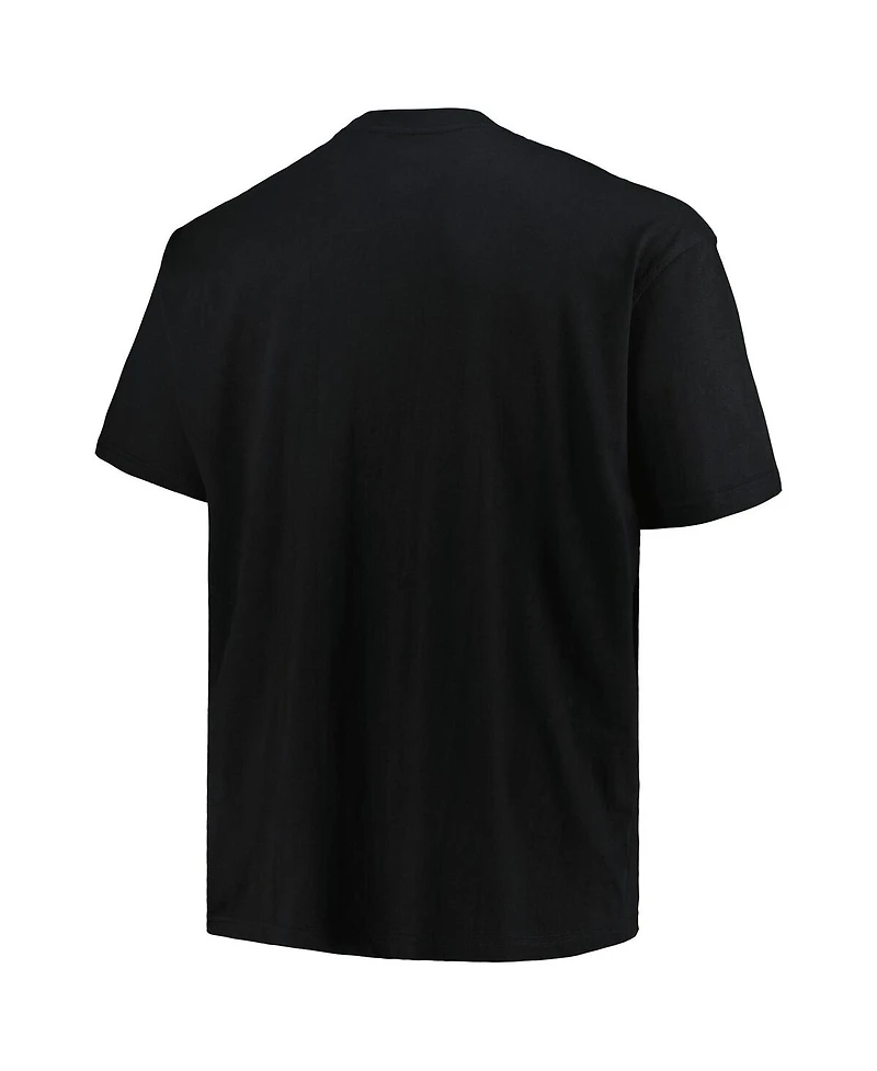 Fanatics Men's Black New York Giants Big Tall Pop T-Shirt