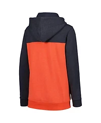 New Era Women's Navy Houston Astros Color Block Full-Zip Hoodie Jacket