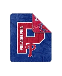 Logo Brands Philadelphia Phillies 50" x 60" Dream Weave Throw Blanket