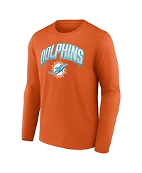 Fanatics Men's Orange Miami Dolphins Long Sleeve T-Shirt