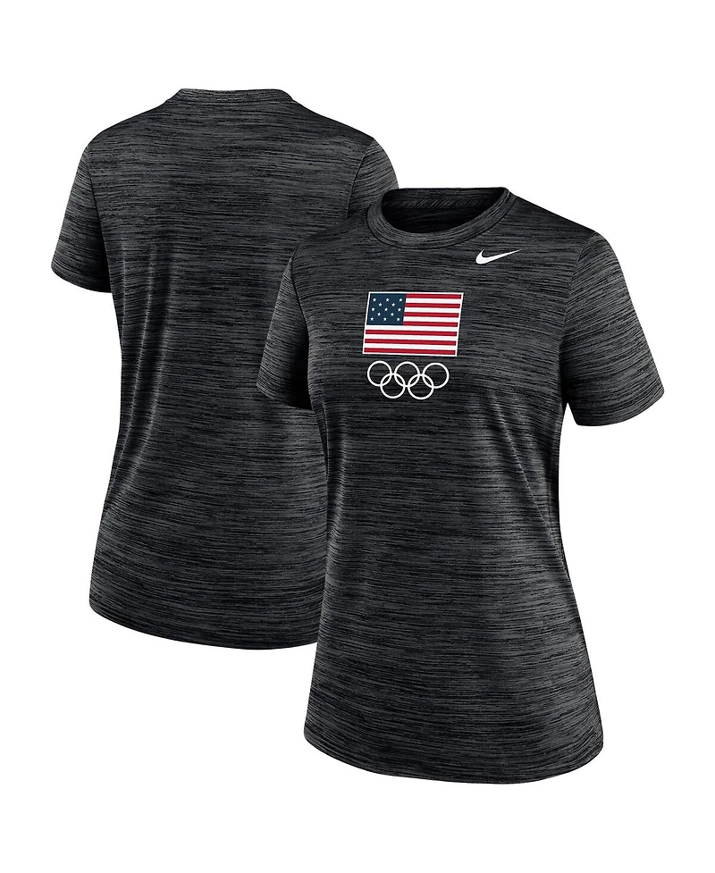 Nike Women's Black Velocity Performance T-Shirt