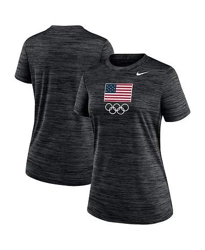 Nike Women's Black Velocity Performance T-Shirt