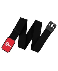 Groove Life Black Philadelphia Phillies Belt with Team Color Buckle