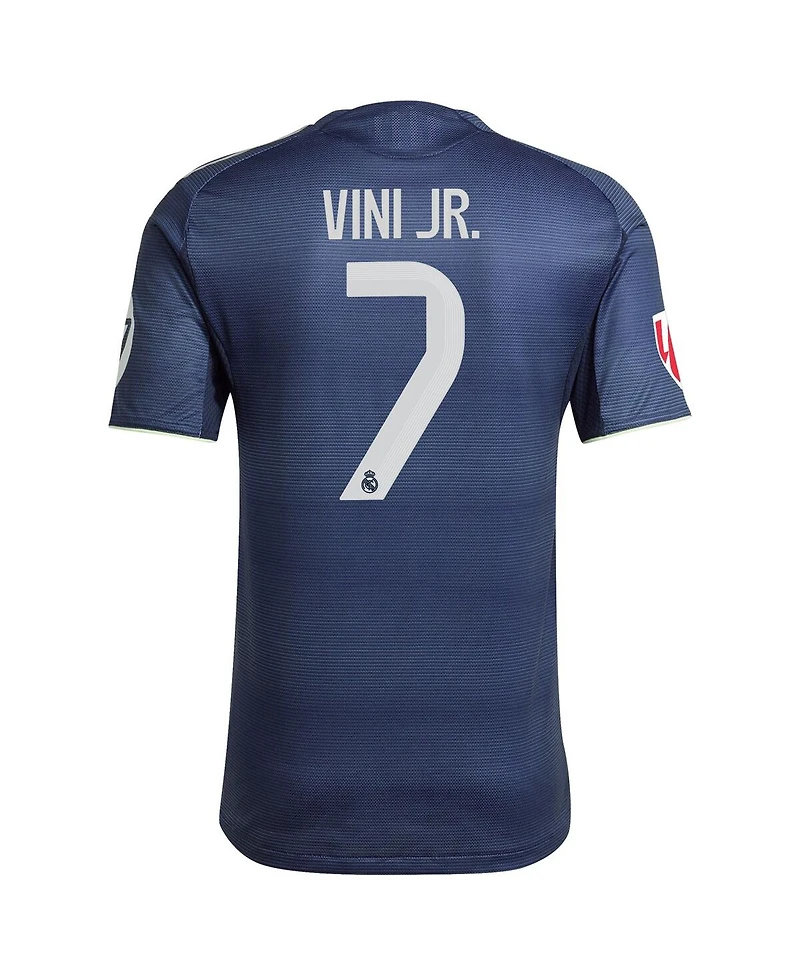 Adidas Men's Vini Jr. Blue Real Madrid 2025/26 Away Authentic Player Jersey