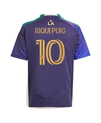 Adidas Big Boys and Girls Riqui Puig Navy La Galaxy 2025 Rizon Replica Player Jersey