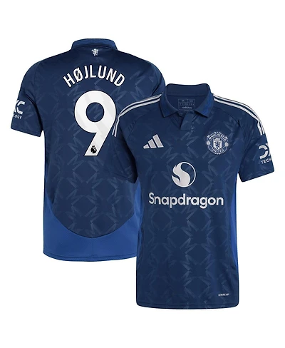 Adidas Men's Rasmus Højlund Navy Manchester United 2024/25 Away Replica Player Jersey