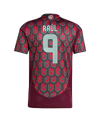 Adidas Men's Raul Jimenez Burgundy Mexico National Team 2024 Home Authentic Player Jersey
