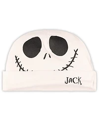 Children's Apparel Network Newborn 2-Piece Black The Nightmare Before Christmas Jack Skellington Bodysuit and Hat Set