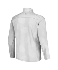 Tommy Bahama Men's Gray Chicago Cubs Delray Frond IslandZone Half-Zip Jacket