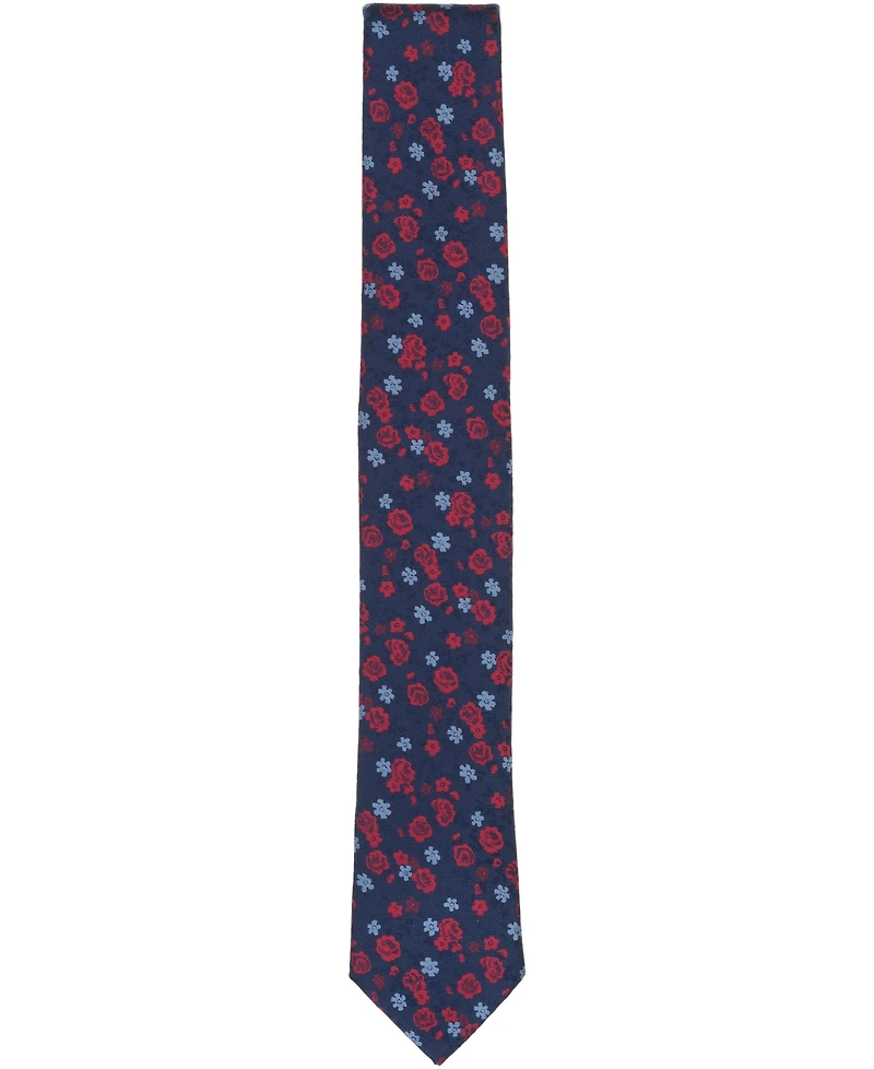Bar Iii Men's Barrett Floral Pattern Tie, Macy's Exclusive
