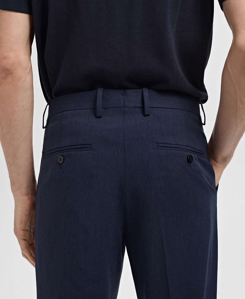 Mango Men's Monaco Slim-Fit Suit Pants