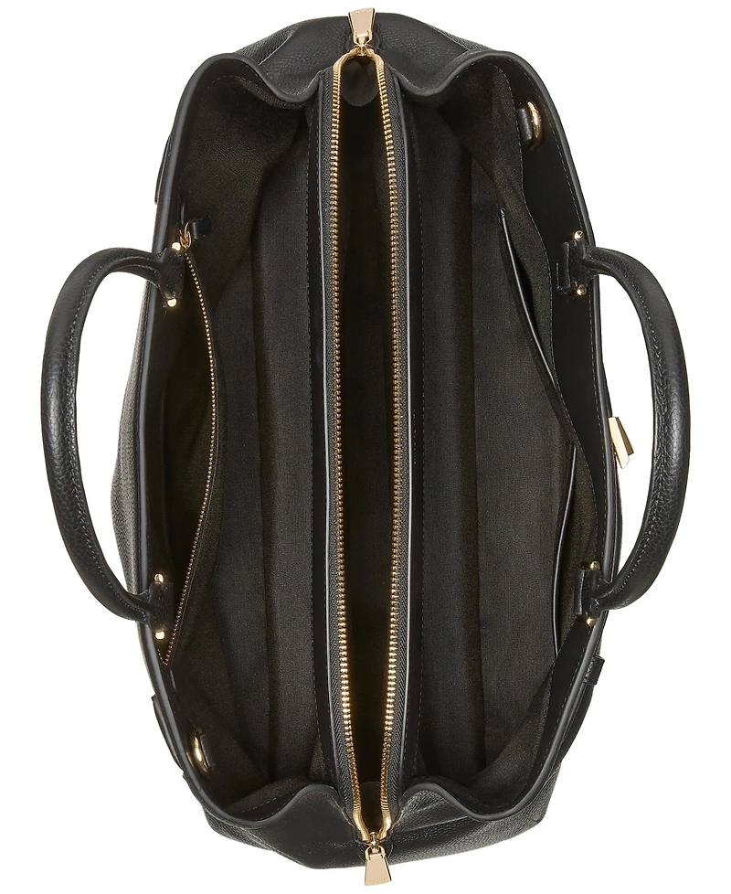 kate spade new york Deco Pebbled Leather Extra Large Satchel
